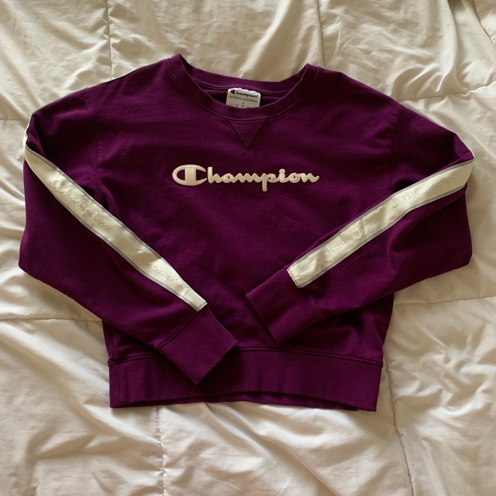 Purple Champion Sweatshirt💜